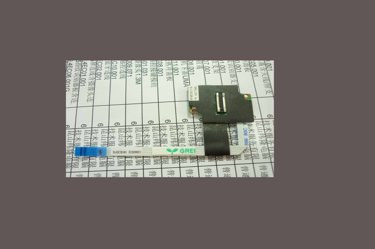 Lenovo 31040519 Board Lu15 Finger Print 09610