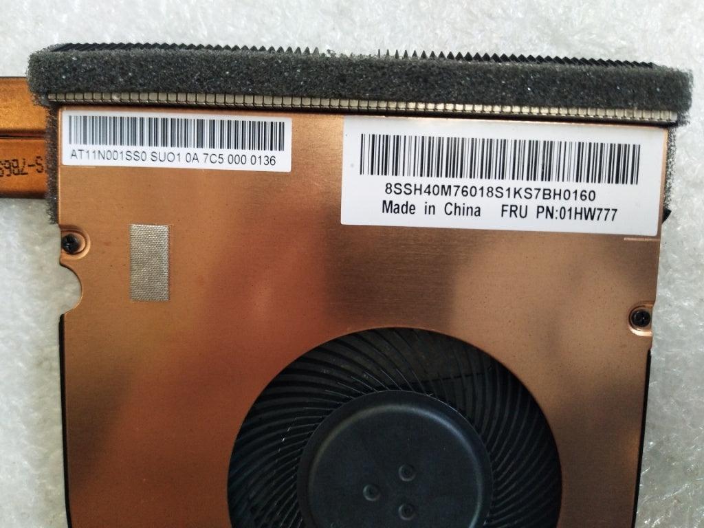 Lenovo E470 Intel Dis Thm Assembly Su - 01HW777
