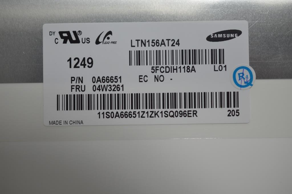 Lenovo 18200114 Lcd 15.6 Hd Sec Ltn156At24-L0