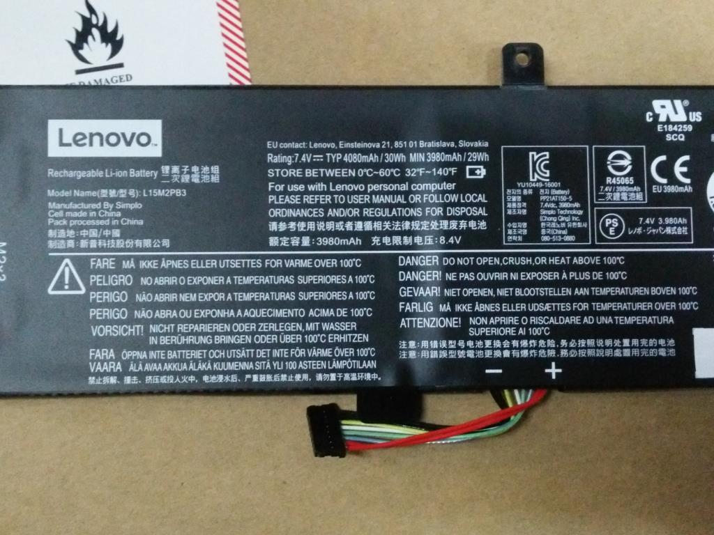 Lenovo 5B10K87721 Ba Rechargeable Batteries