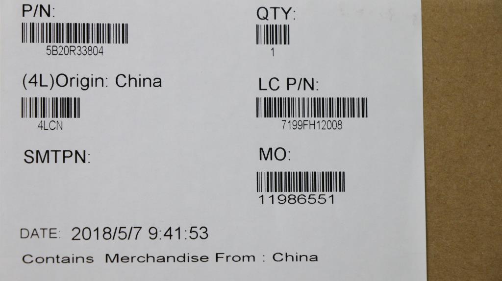 Lenovo System Board Planar Motherboar - 5B20R33804