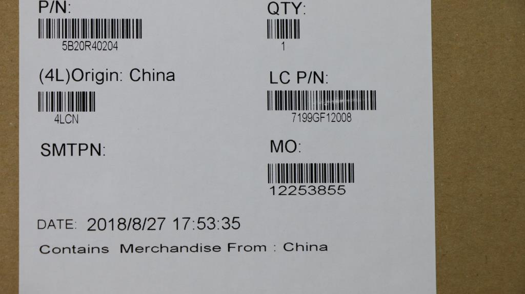 Lenovo System Board Planar Motherboar - 5B20R40204