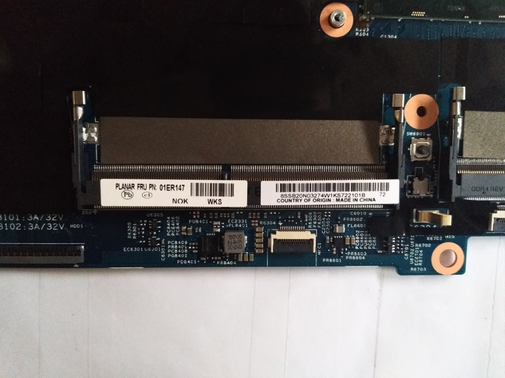 Lenovo Mb I7-7600, N16, Nok, Tpm2=Y, - 01ER147