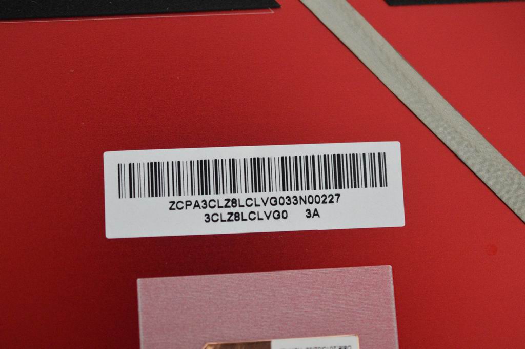 Lenovo Lcd Cover Red Nonabsorber Lz8 - 90202983