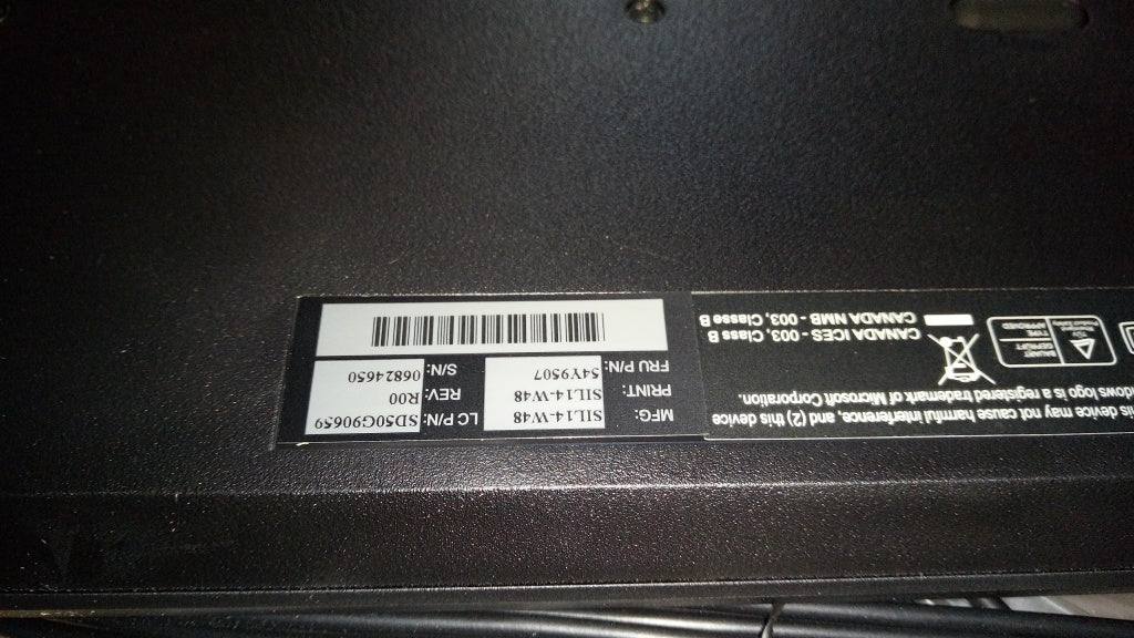 Lenovo 54Y9507 Keyboards External