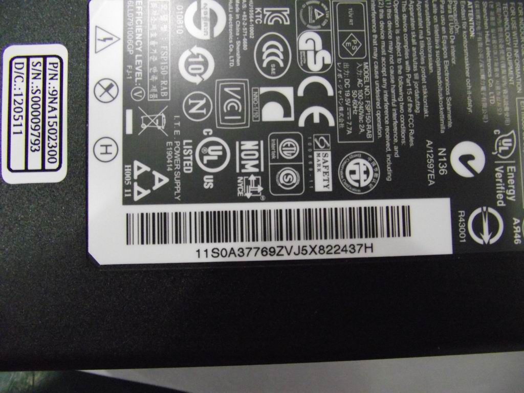 Lenovo 36001876 Ad Ac Adapters