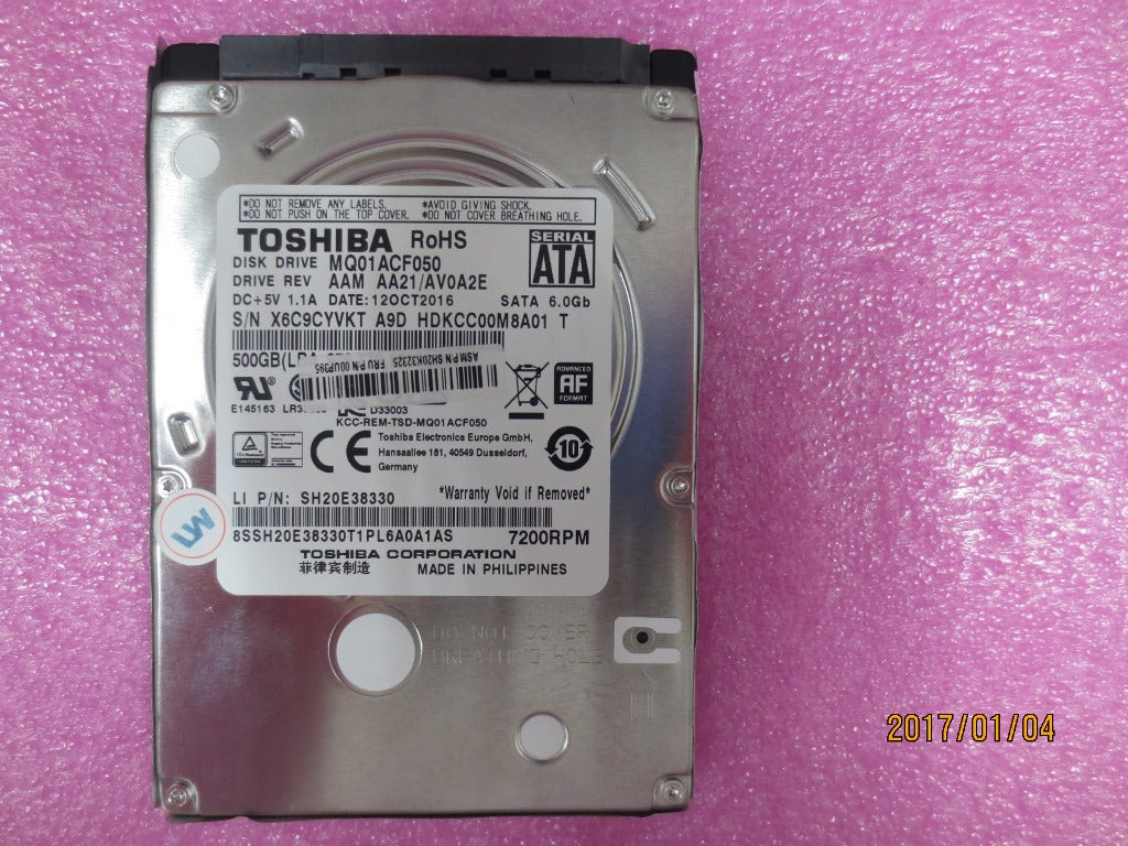 Lenovo Hd Hard Drives - 00UP395