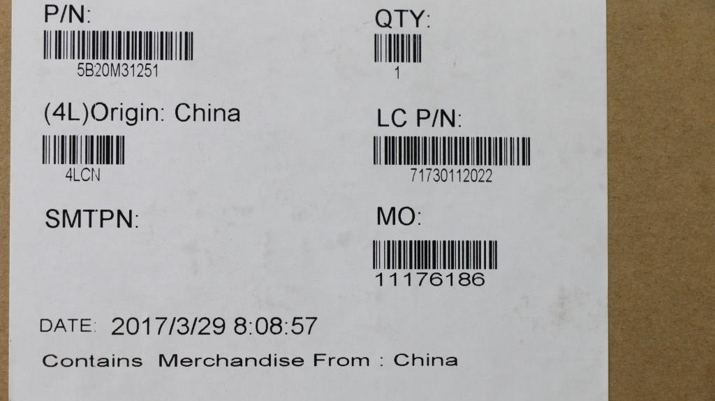 Lenovo Mb I5-7200U N16Sgtr 2Gl D4G Nb - 5B20M31251