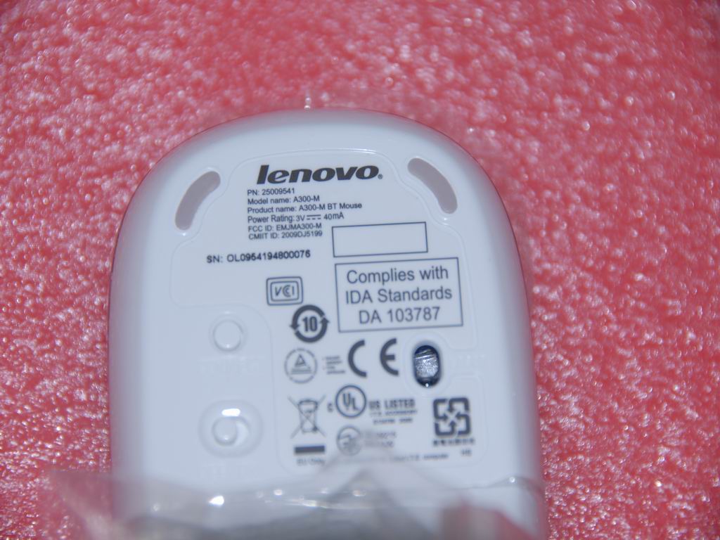 Lenovo Mouse A300-M Bt (Us) - 25009541