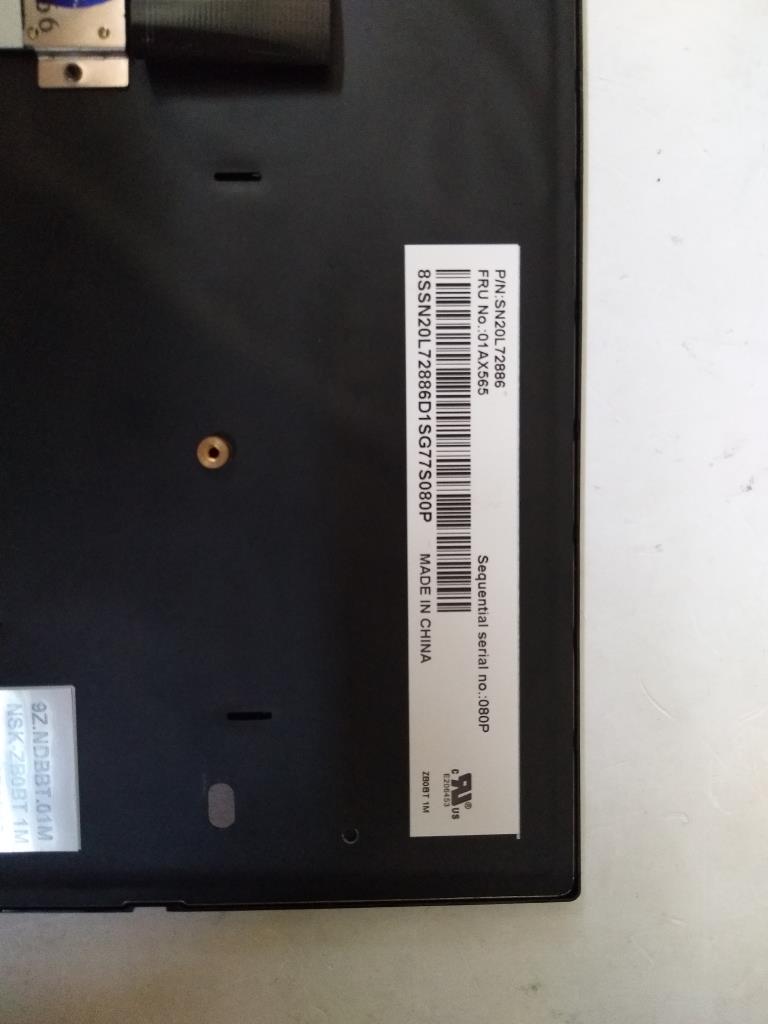 Lenovo Ct470 Keyboard Ee Dfn Bl - 01AX565