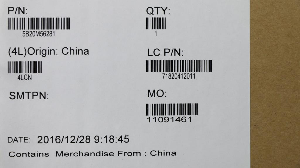 Lenovo Mb Mb031 I37100U V2G 4G Blk - 5B20M56281