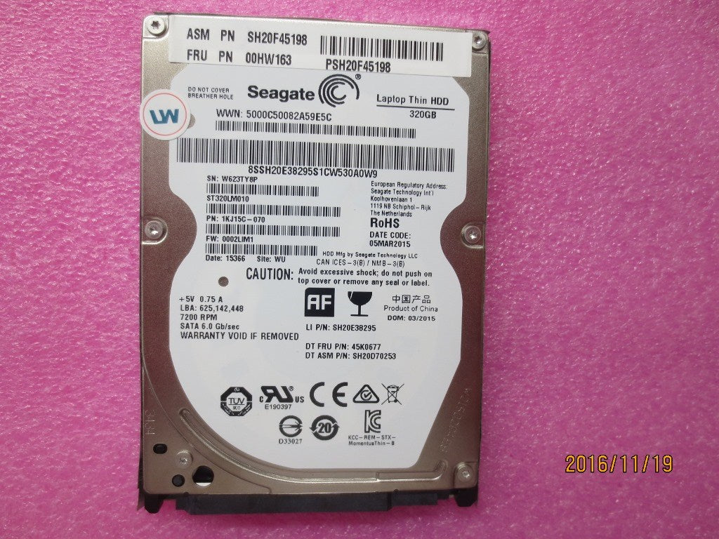 Lenovo Hdd - 00HW163