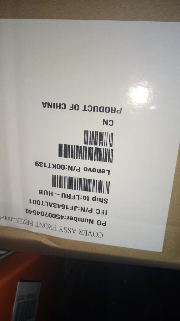 Lenovo Bz Bezels/Doors - 00KT139