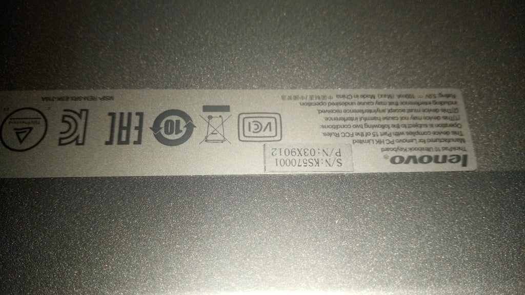 Lenovo Ki Keyboards Internal - 03X9012