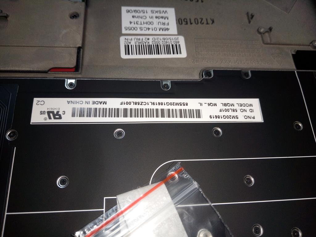 Lenovo Ma Mechanical Assemblies - 00HT314