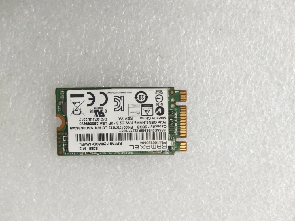 Lenovo Storage Ssd S265 Pcie 128G - 01FR508