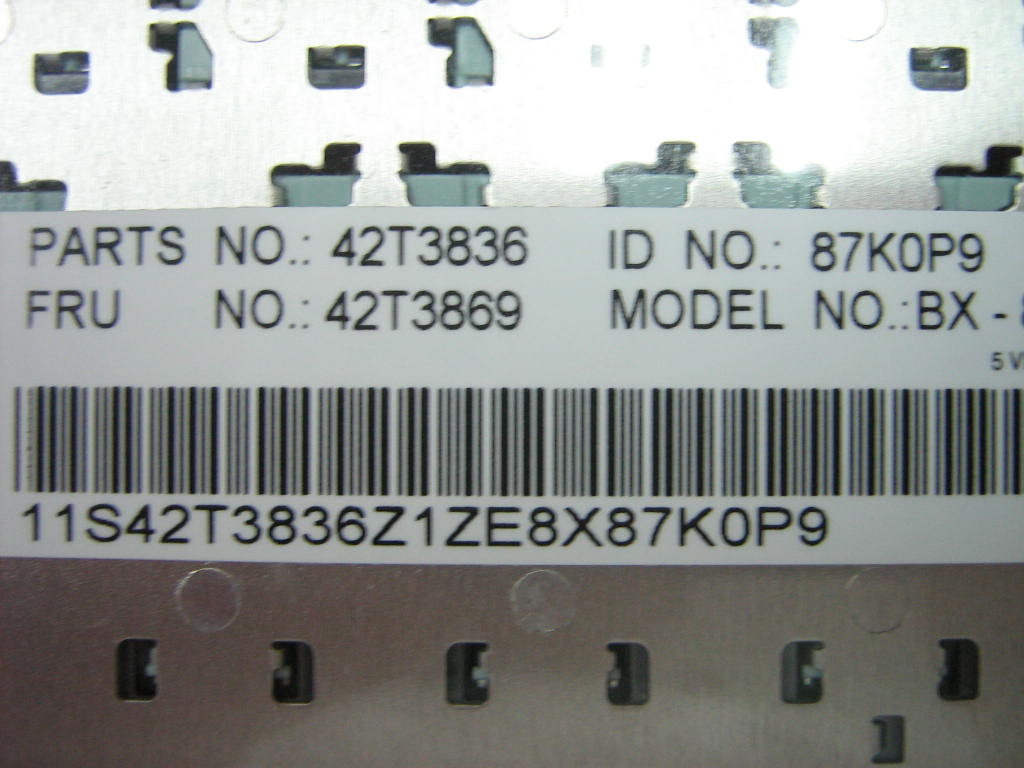Lenovo Keyboard Bx Keyboard Cny Us - 42T3869
