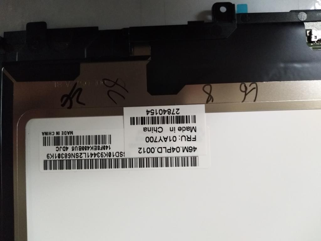 Lenovo Assembly Tft Lcd 14 Fhd Th Lg - 01AY700