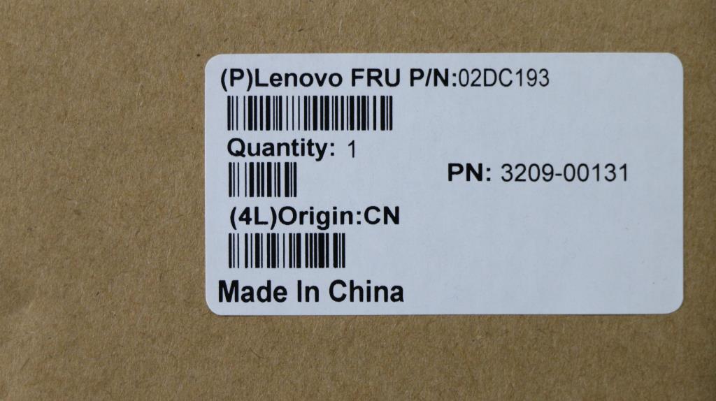 Lenovo 02DC193 Camera Assembly