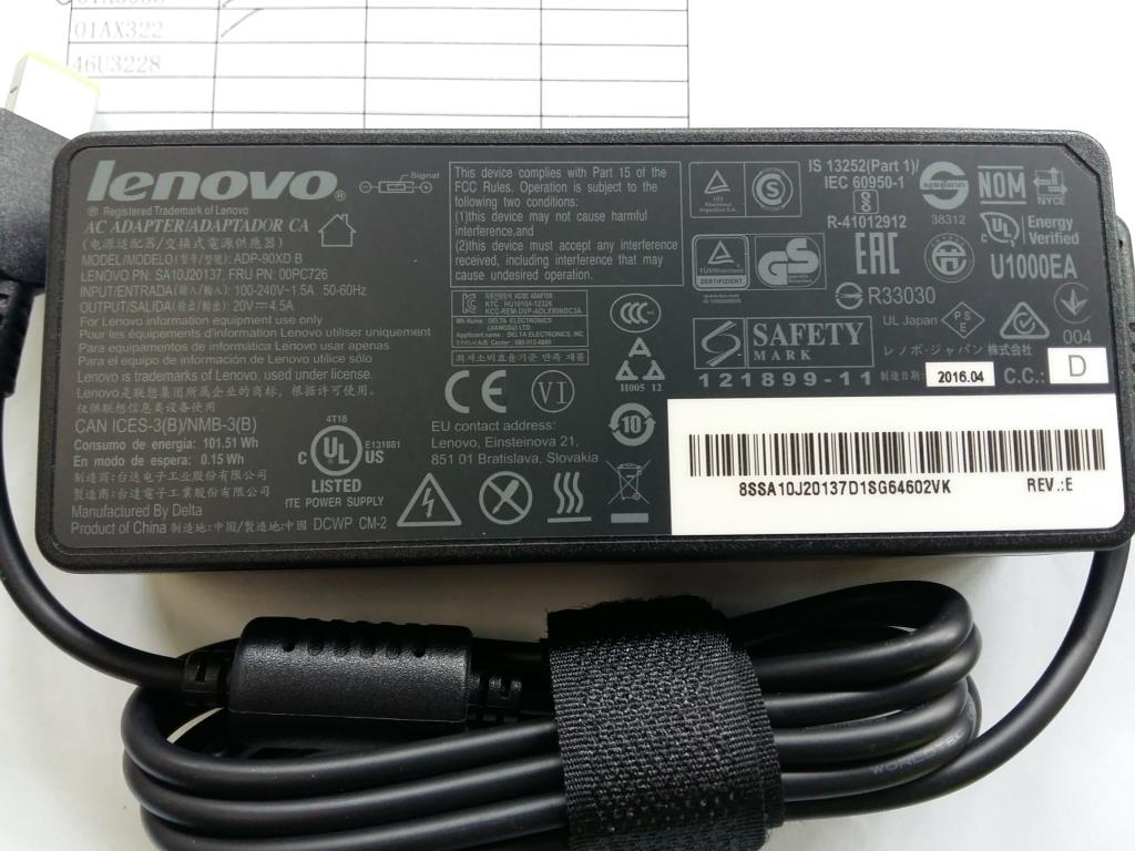 Lenovo 00PC726 Ac Adapter