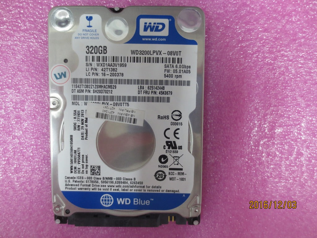 Lenovo Hd Hard Drives - 42T1241