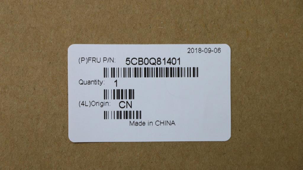 Lenovo 5CB0Q81401 Uppercase 3N 81A6 Ob Wkb Ita