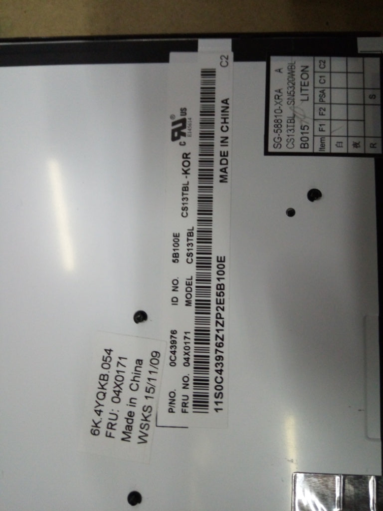 Lenovo Ki Keyboards Internal - 04X0171