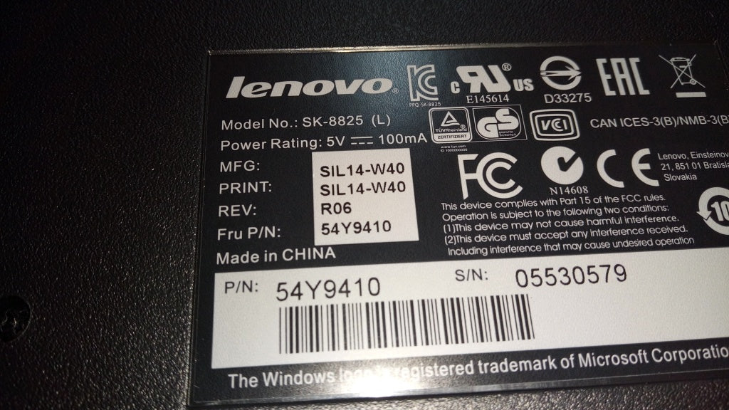 Lenovo Keyboard Netvista,Usb,Nl - 54Y9410