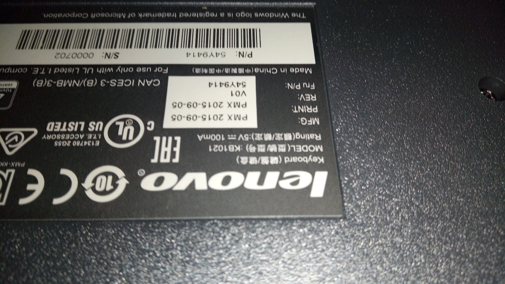 Lenovo Kb Keyboards External - 54Y9414