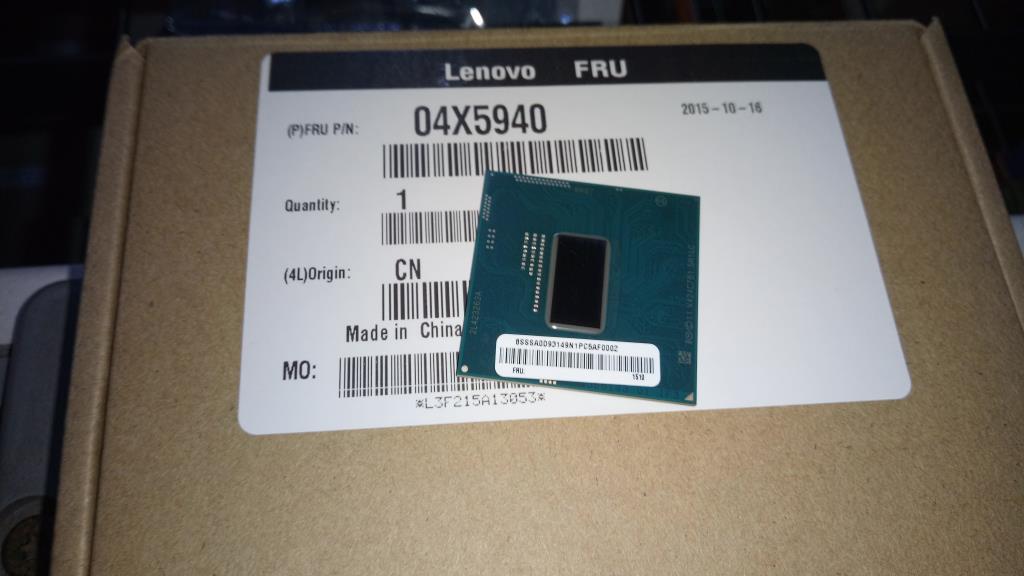 Lenovo Pu Processors - 04X5940