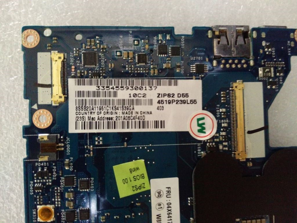 Lenovo Plnw8P Tpm - 04X6417