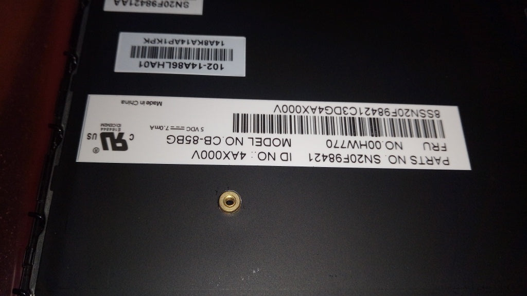 Lenovo Ki Keyboards Internal - 00HW770