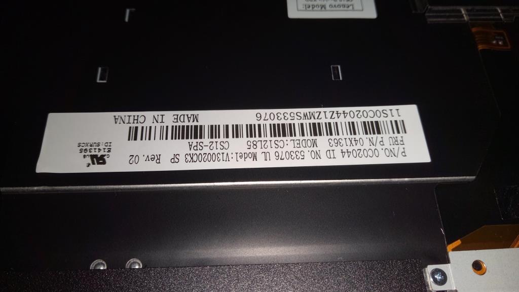 Lenovo Keyboards Internal - 04X1363