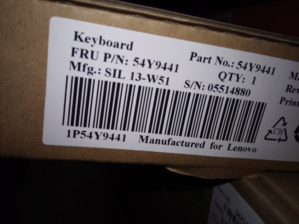Lenovo Kb Keyboards External - 54Y9441