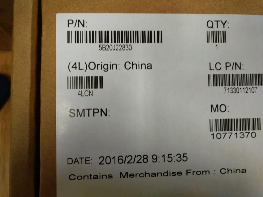 Lenovo Pl System Boards - 5B20J22830