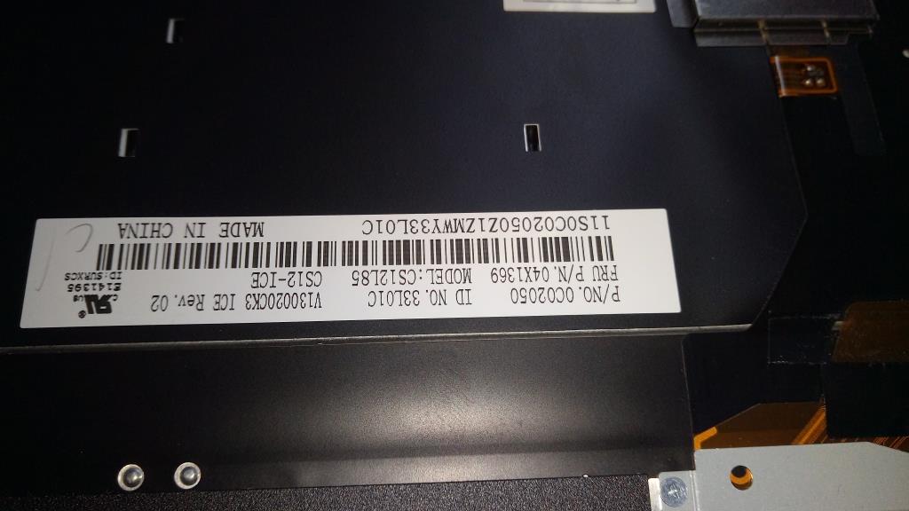 Lenovo Keyboards Internal - 04X1369