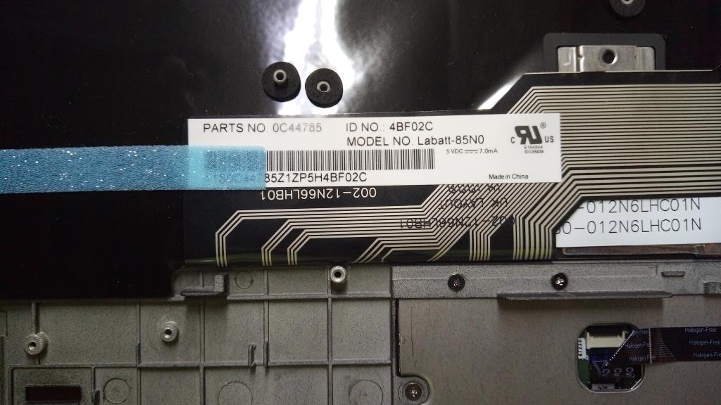 Lenovo Ki Keyboards Internal - 04X1012