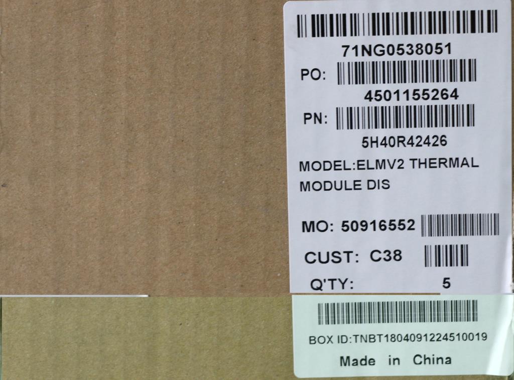 Lenovo Thermal Module Dis - 5H40R42426
