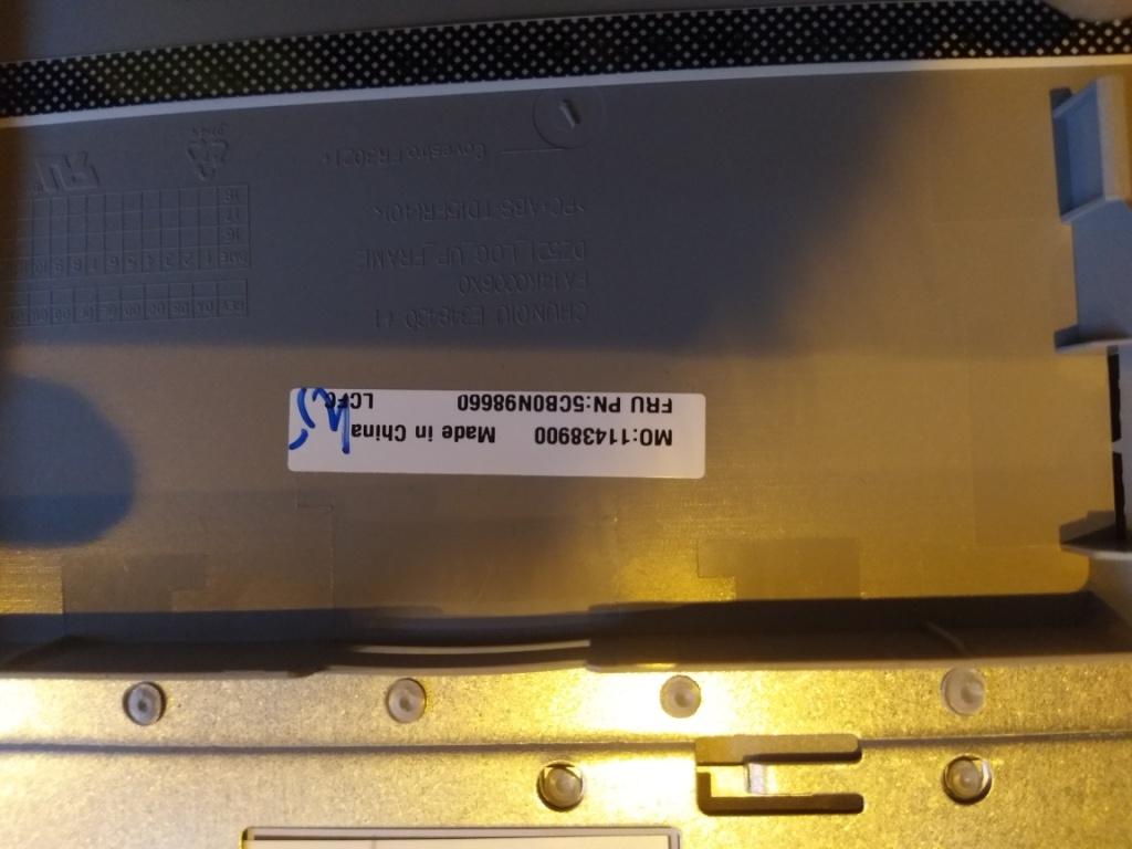 Lenovo Uppercaseasml80Ylbllbrusfpr - 5CB0N98660