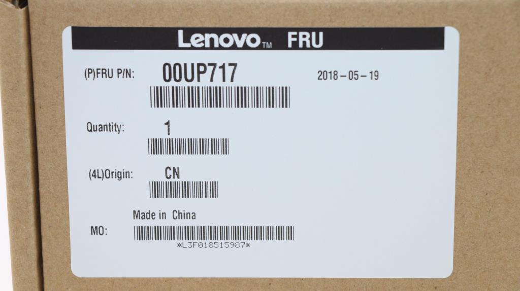 Lenovo (00UP717) 180GB 2.5" SATA SSD, 7mm, OPAL, Intel