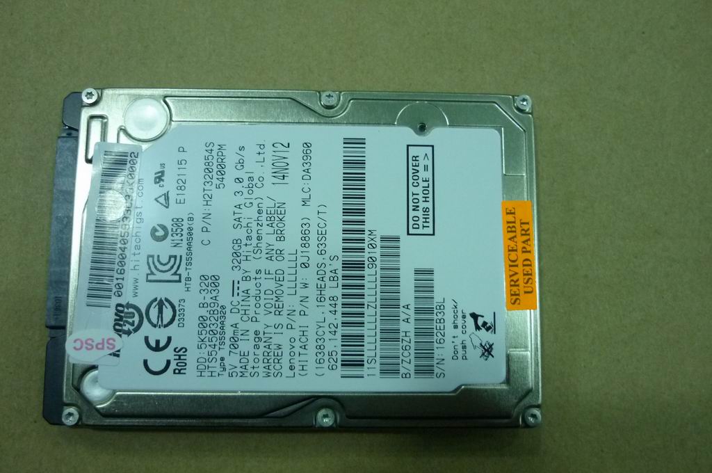 Lenovo 16004059 Hdd Hitac Hts545032B9A300 320G