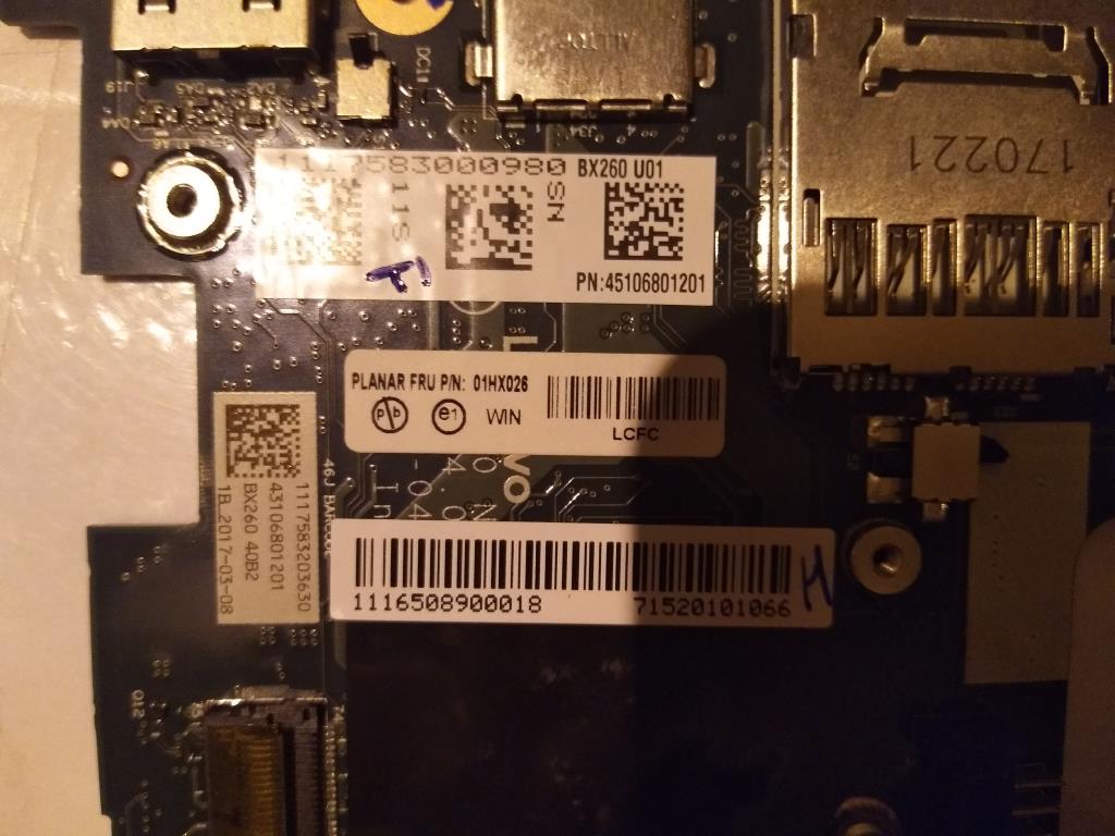 Lenovo I3-6100U,Uma,Win,N/Tpm,Dock - 01HX026