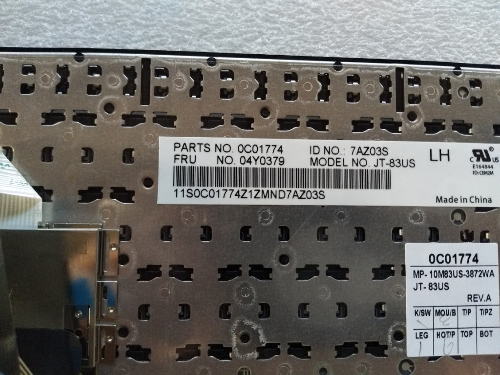 Lenovo Ki Keyboards Internal - 04Y0379
