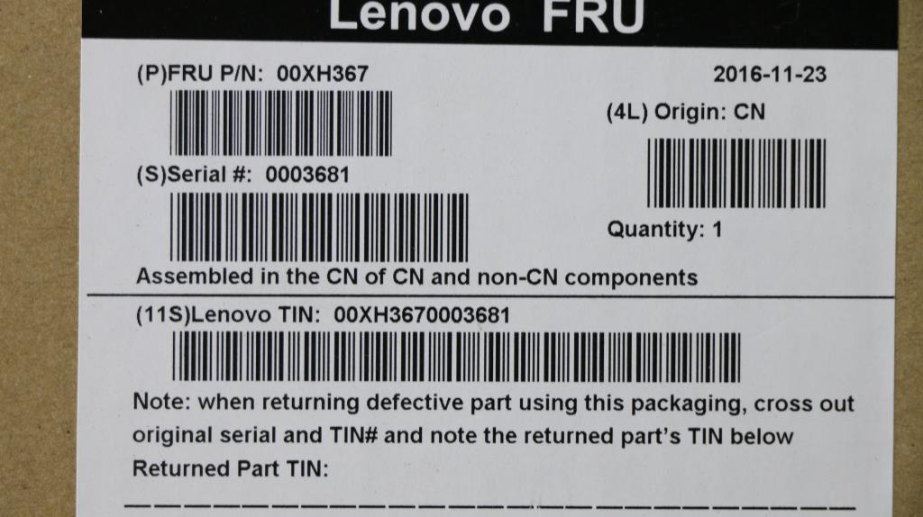 Lenovo Kb Keyboards External - 00XH367