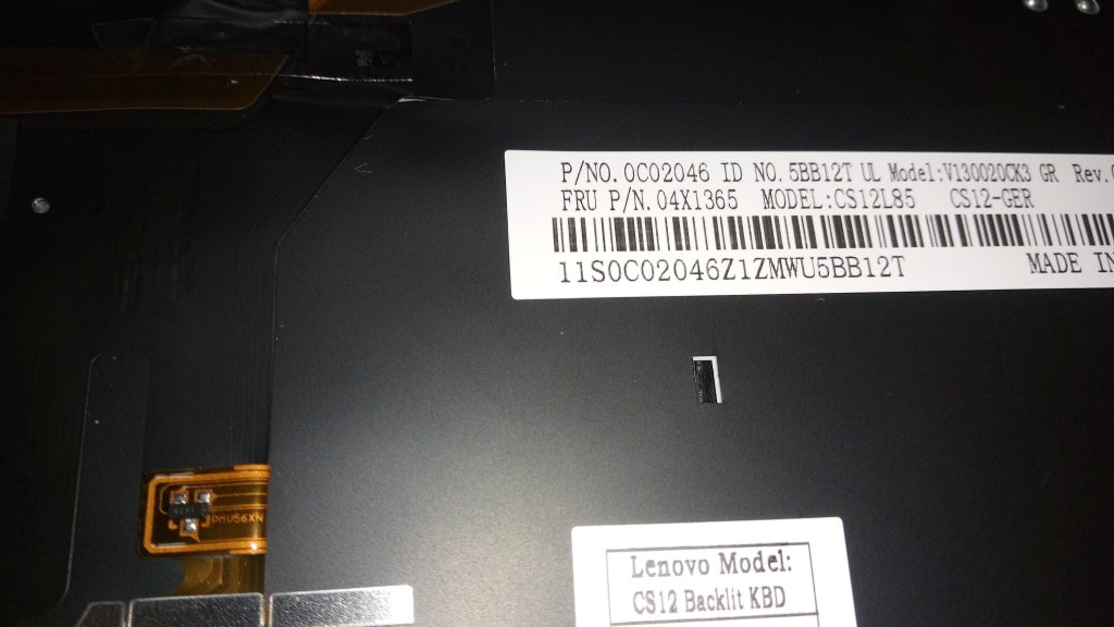 Lenovo Keyboards Internal - 04X1365