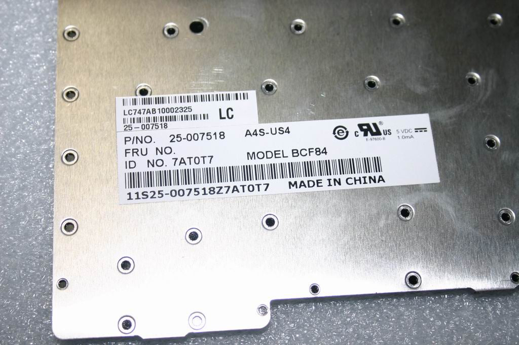 Lenovo 25007518 Nmb Us 84Key A4S Org Kbd New