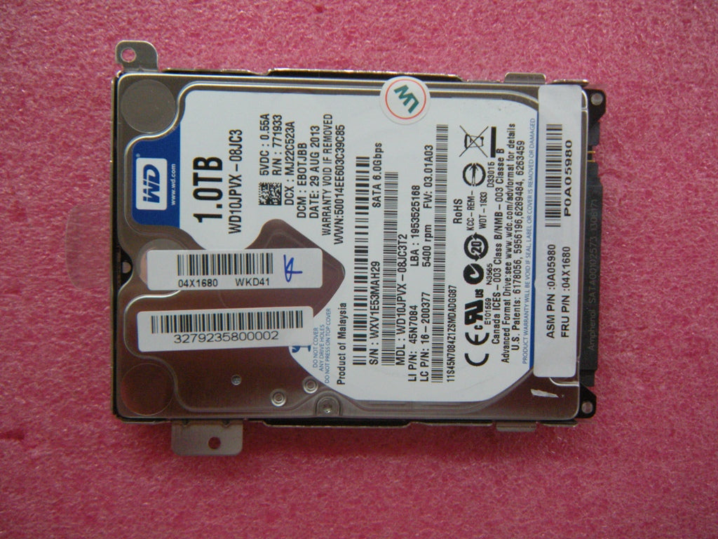 Lenovo 04X1680 Hd Hard Drives