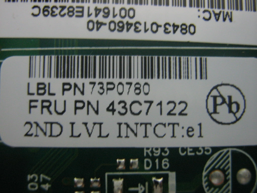Lenovo Pl-System Boards - 43C7122