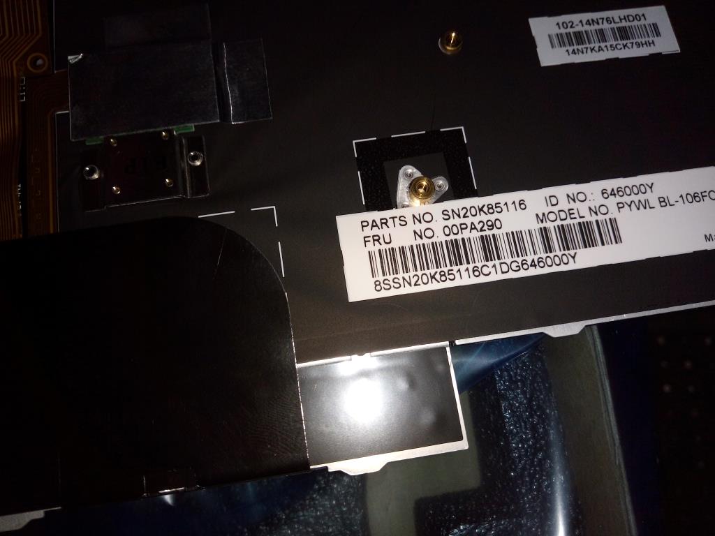 Lenovo Ki Keyboards Internal - 00PA290
