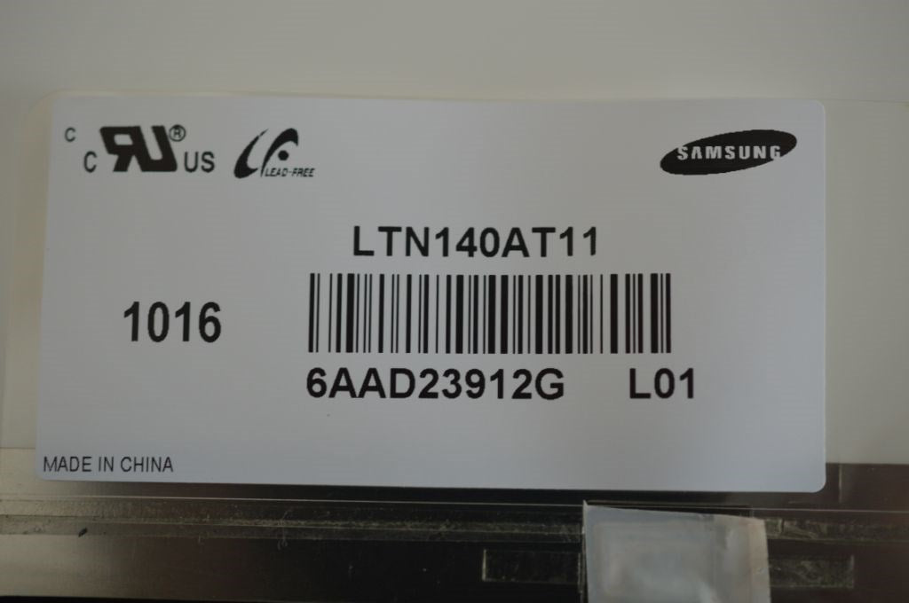 Lenovo 18003935 Lcd Sms Ltn140At11-L01 Hd G Le